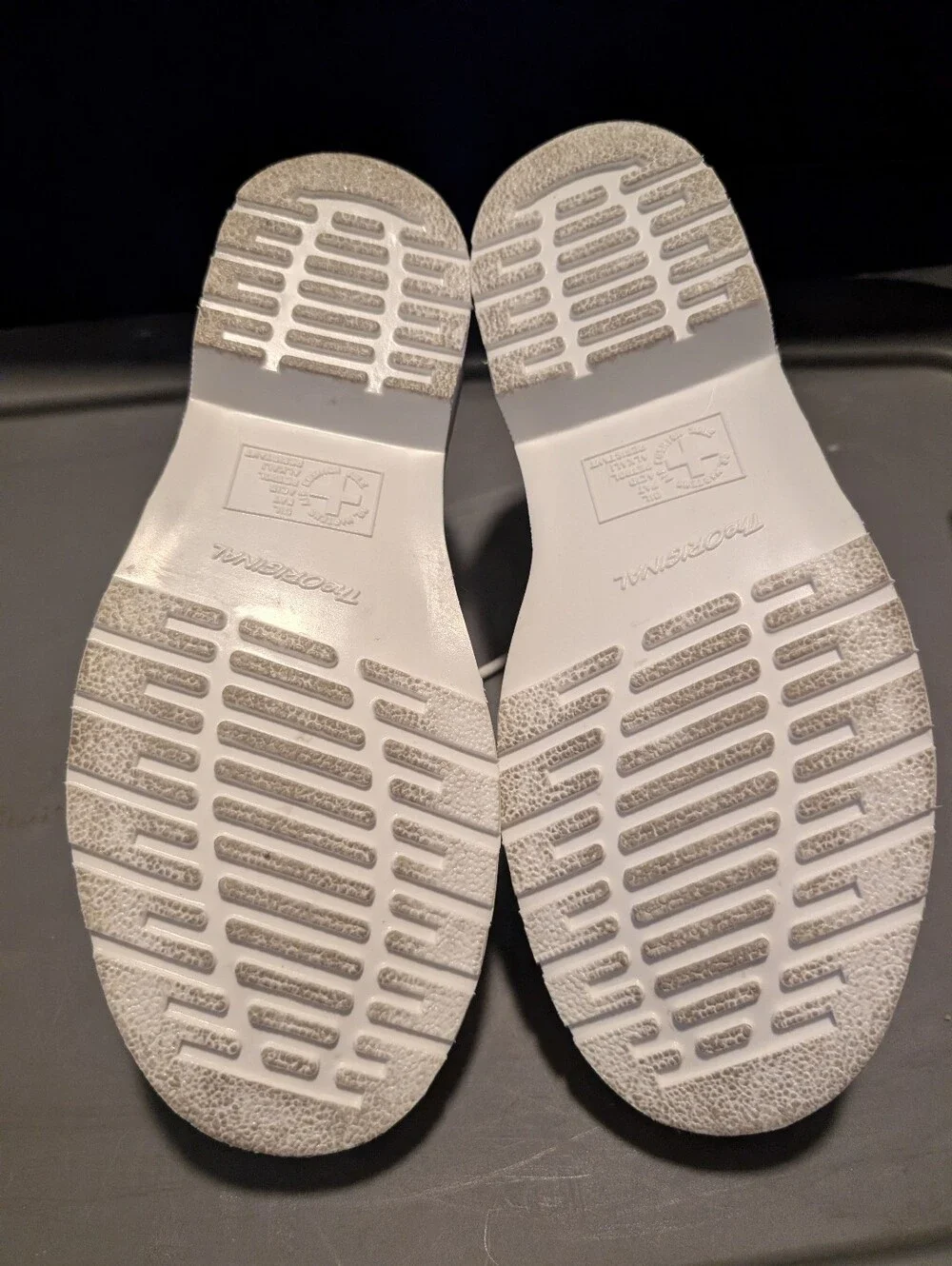 Dr. Martin's Pride Edition 1451 Oxfords, White With Rainbow Detail
